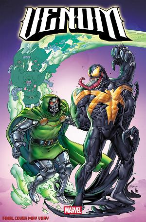 Venom #255 ANDREI BRESSAN DOOM HOMAGE VARIANT [DS] cover