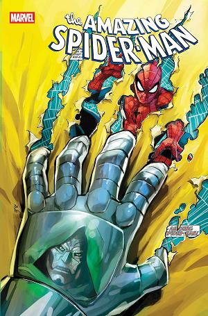 Amazing Spider-Man #24 ROD REIS DOOM HOMAGE VARIANT [DS] cover