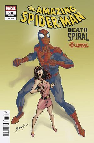 Amazing Spider-Man #24 MARK BAGLEY CLASSIFIED TARGET VARIANT [DS] cover