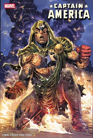 Captain America #8 KEN LASHLEY DOOM HOMAGE VARIANT cover