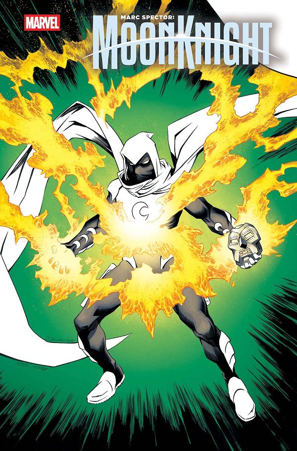 Marc Spector: Moon Knight #2 DECLAN SHALVEY DOOM HOMAGE VARIANT cover