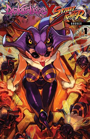 Darkstalkers X Street Fighter Rogues #1 CVR C (ONE SHOT) CVR C INC 1:5 ALEX AHAD cover