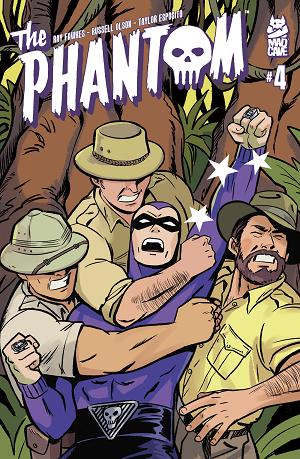 Phantom #4 CVR C CVR C NATACHA BUSTOS cover