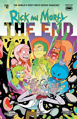 Rick And Morty The End #2 CVR A DAVE BARDIN cover