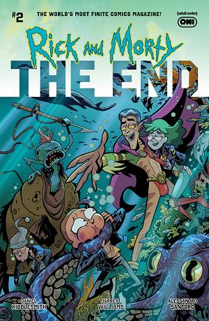 Rick And Morty The End #2 CVR B (OF 6) CVR B TROY LITTLE cover