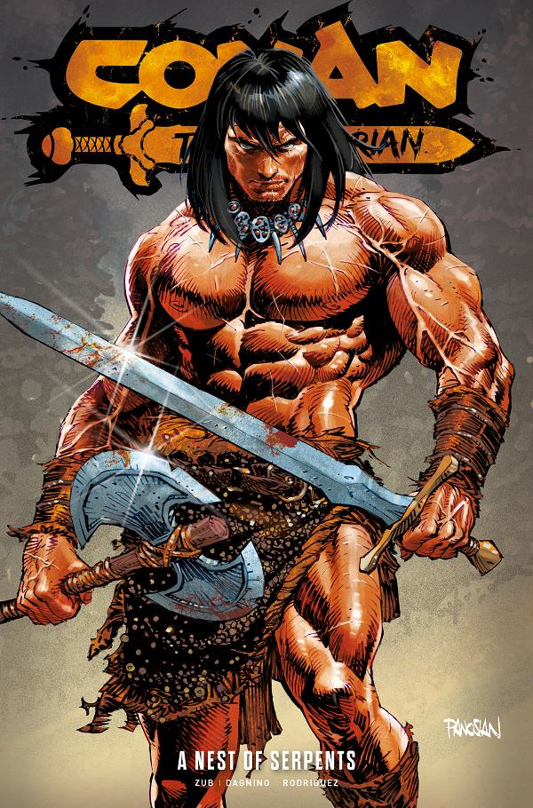 Conan The Barbarian TP Vol 06 A Nest Of Serpents Regular Edition Dan Panosian (Mr) cover by Dan Panosian