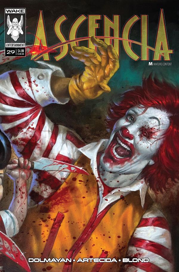 Ascencia #29 variant cover by Lucio Robes
