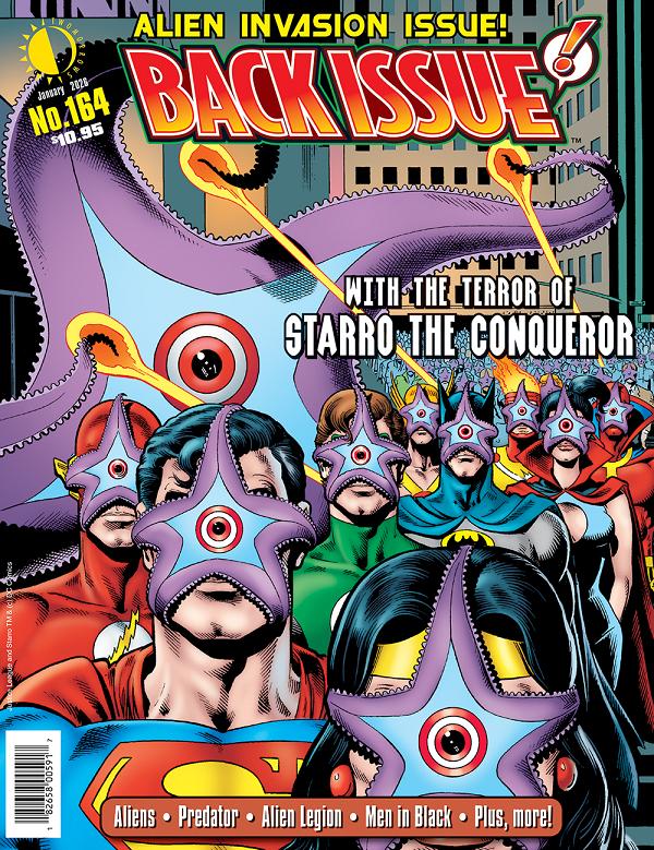 Back Issue #164 cover by Brian Bolland