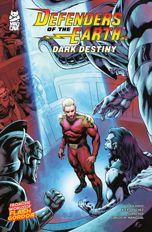 Defenders Of The Earth Dark Destiny #2 cover by Marco Santucci