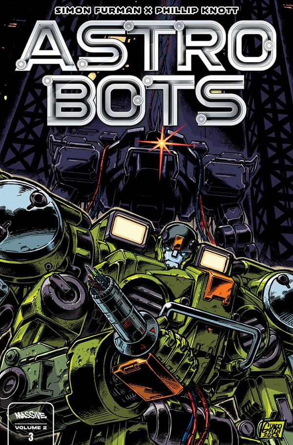 Astrobots #3 variant cover by Guido Guidi
