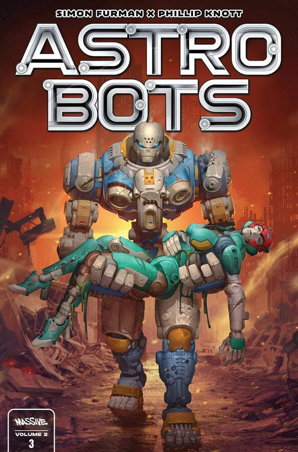Astrobots #3 variant cover by Reza Ilyssa