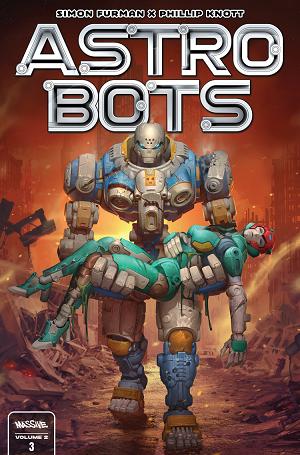 Astrobots #3 CVR C (OF 5) CVR C REZA ILYSSA cover