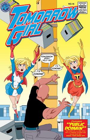 Tomorrow Girl #16 CVR B CVR B EDGAR MARJARREZ cover