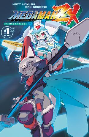 Mega Man Zx Timelines #1 CVR B (ONE SHOT) CVR B HANZO STEINBACH cover