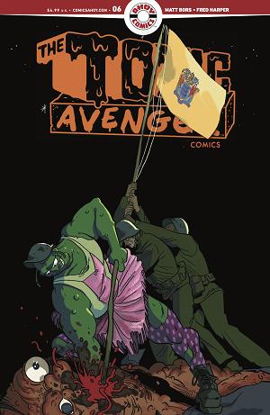 Toxic Avenger Comics #6 CVR B CVR B 3 COPY ERICA HENDERSON UNLOCK cover