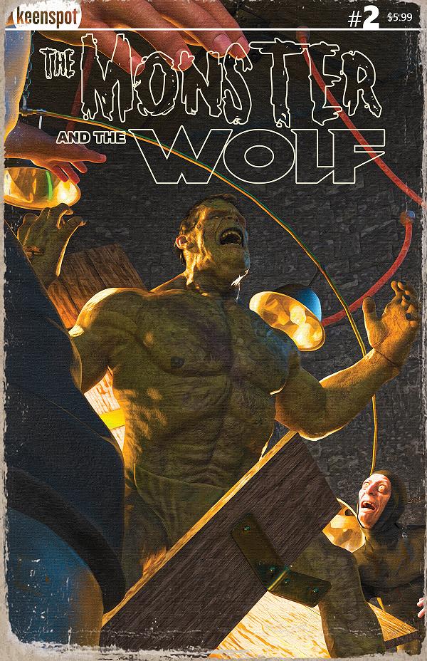 Mark Spears Monsters The Monster & The Wolf #2 cover by Mark Spears