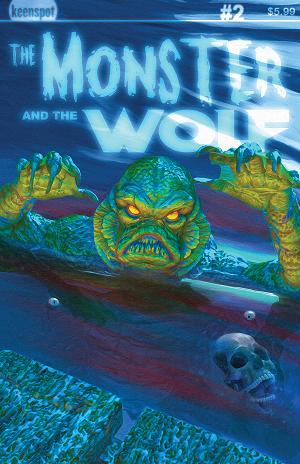 Mark Spears Monsters The Monster & The Wolf #2 CVR E CVR E DEEP IMPACT FOC ADD-ON cover