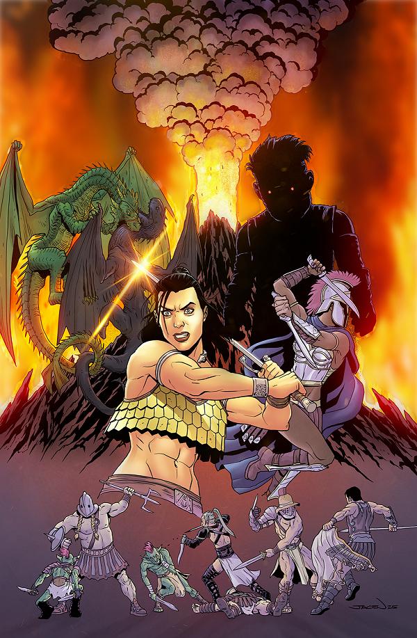 Babs The Black Road South #1 CVR A JACEN BURROWS (MR) cover