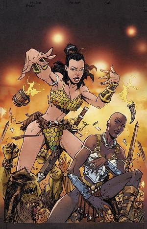 Babs The Black Road South #1 CVR B (OF 6) CVR B 3 COPY JOHN MCCREA UNLOCK cover