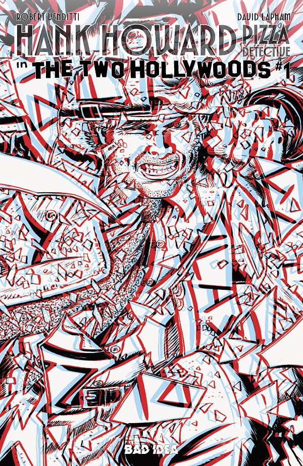 Hank Howard Pizza Detective The Two Hollywoods #1 variant cover by David Lapham