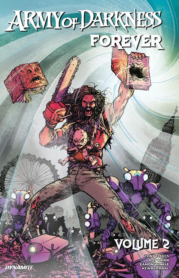 Army Of Darkness Forever TP Vol 02 cover by Chris Burnham
