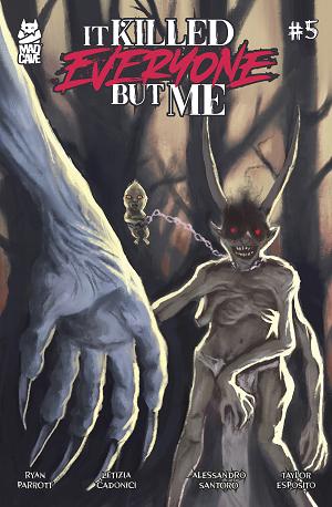 It Killed Everyone But Me #5 CVR B (OF 5) CVR B TREVOR HENDERSON cover
