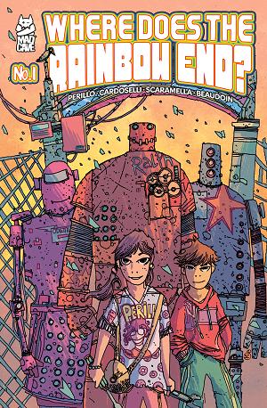 Where Does The Rainbow End #1 CVR A STEFANO CARDOSELLI cover