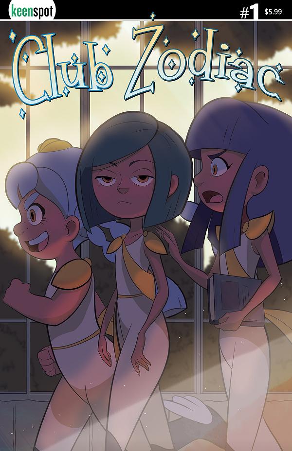 Club Zodiac #1 cover by Phineas Conrad