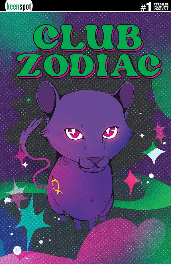 Club Zodiac #1 variant cover by Fanny Arteaga