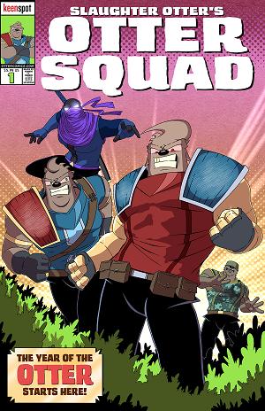 Otter Squad #1 CVR A MATT RODGERS YEAR OF THE OTTER cover