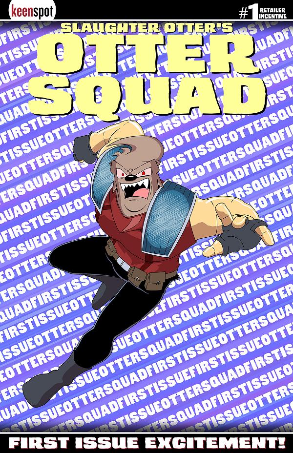 Otter Squad #1 variant cover by Matt Rodgers