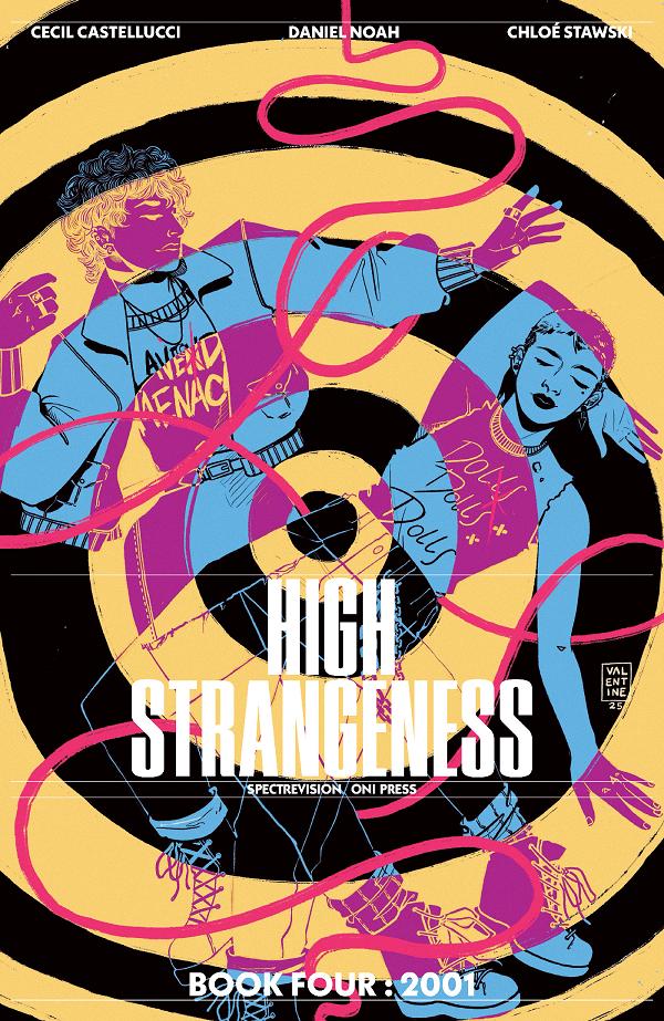 High Strangeness #4 variant cover by Valentine Smith