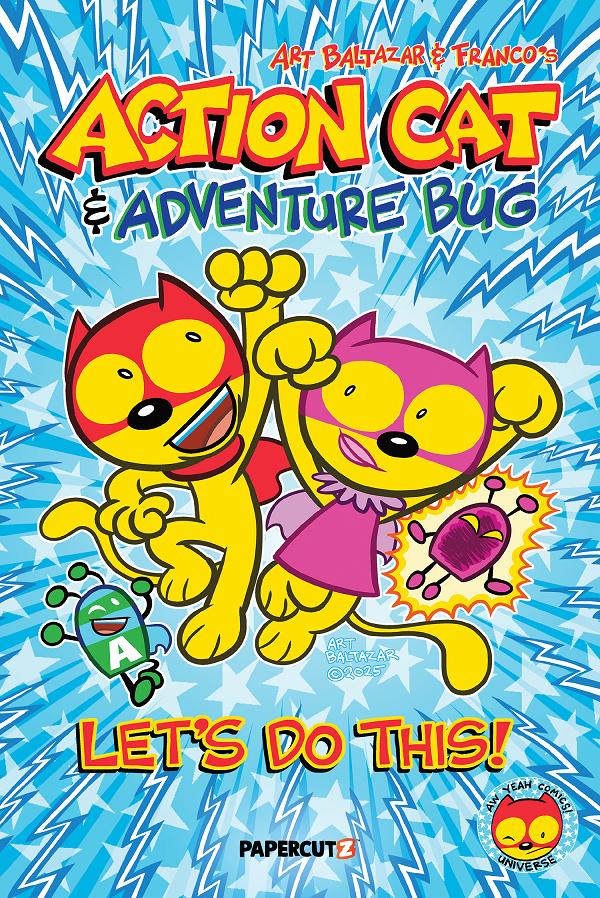 Action Cat & Adventure Bug HC Lets Do This