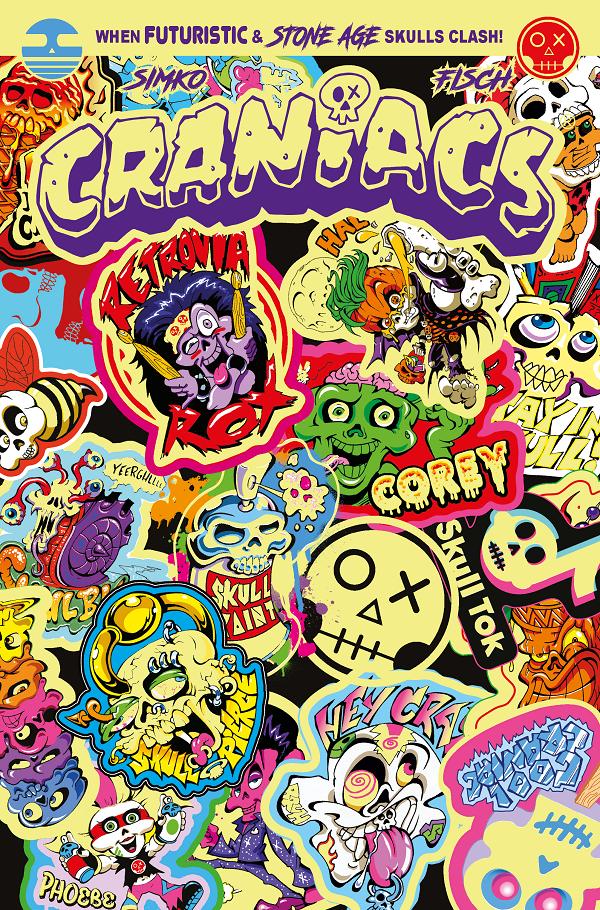 Craniacs #3 variant cover by Joe Simko