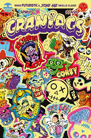 Craniacs #3 CVR C (OF 4) CVR C JOE SIMKO COLLAGE cover