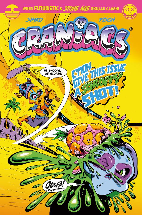 Craniacs #3 cover by Joe Simko
