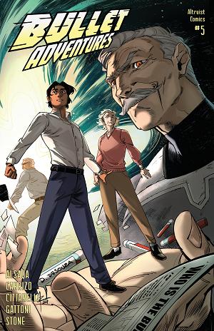 Bullet Adventures #5 CVR B CVR B ANDRE RISSO FRANCESCA CITTARELLI cover