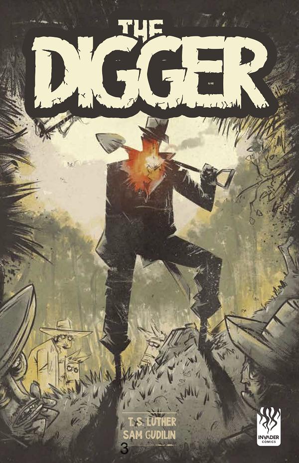 Digger #1 cover by Sam Gudilin