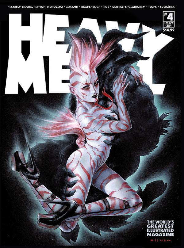 Heavy Metal Magazine #4 CVR A OLIVIA DE BERARDINIS (MR) cover