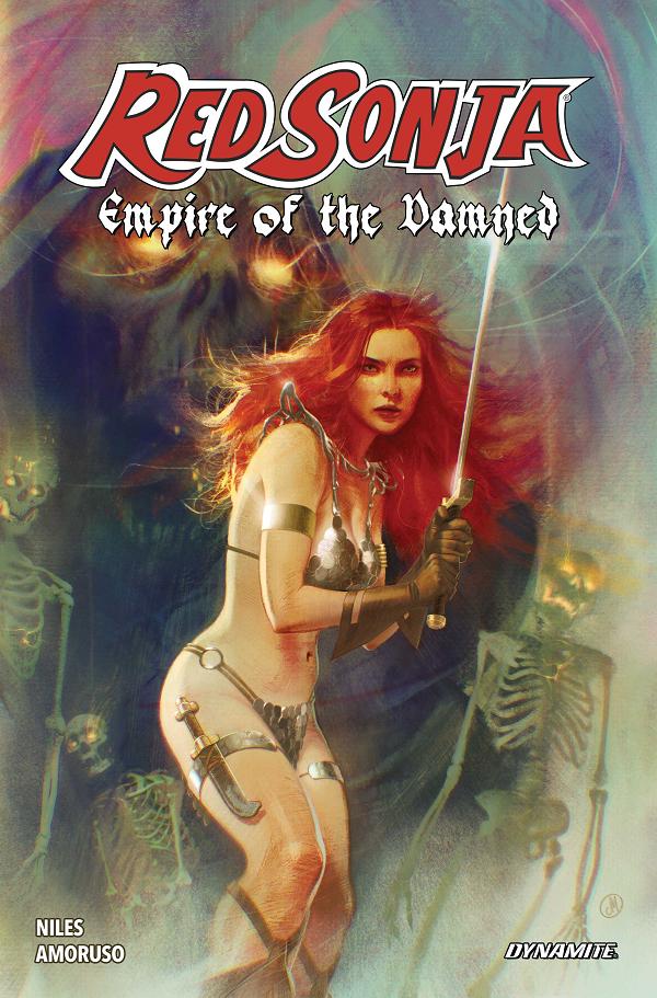 Red Sonja Empire Of The Damned TP cover by Joshua Middleton