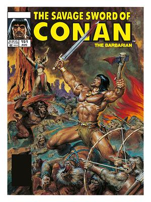 Savage Sword Of Conan The Original Comics Omnibus HC Vol 11 Regular Edition Earl Norem (Mr)