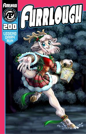 Furrlough #200 CVR A HOLLY DAUGHTREY LEGEND DAIRY RUN cover