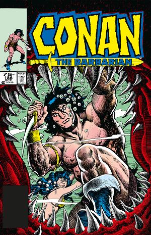 Conan The Barbarian The Original Comics Omnibus HC Vol 07 Regular Edition Mike Docherty (Mr)