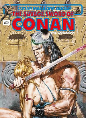 Savage Sword Of Conan The Original Comics Omnibus HC Vol 07 Direct Market Edition Cvr (Mr)