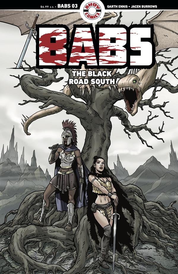Babs The Black Road South #3 CVR A JACEN BURROWS (MR) cover
