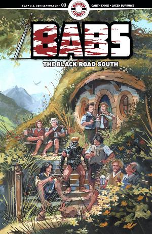Babs The Black Road South #3 CVR B (OF 6) CVR B 3 COPY KEITH BURNS UNLOCK cover