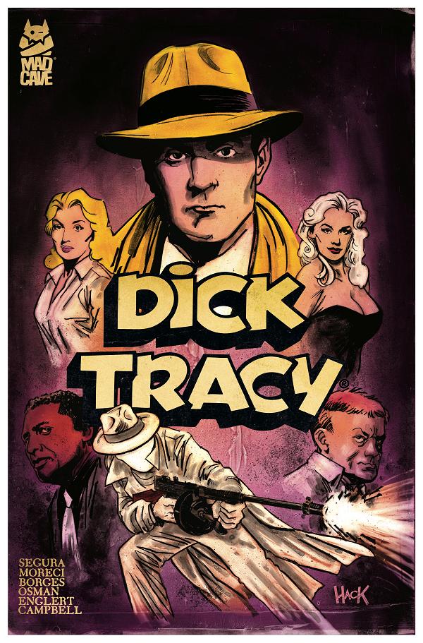 Dick Tracy HC Vol 02 Deluxe Edition cover by Dan Panosian