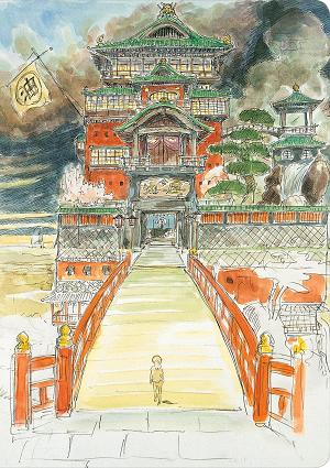 Studio Ghibli Spirited Away Journal TP (The Bathhouse)