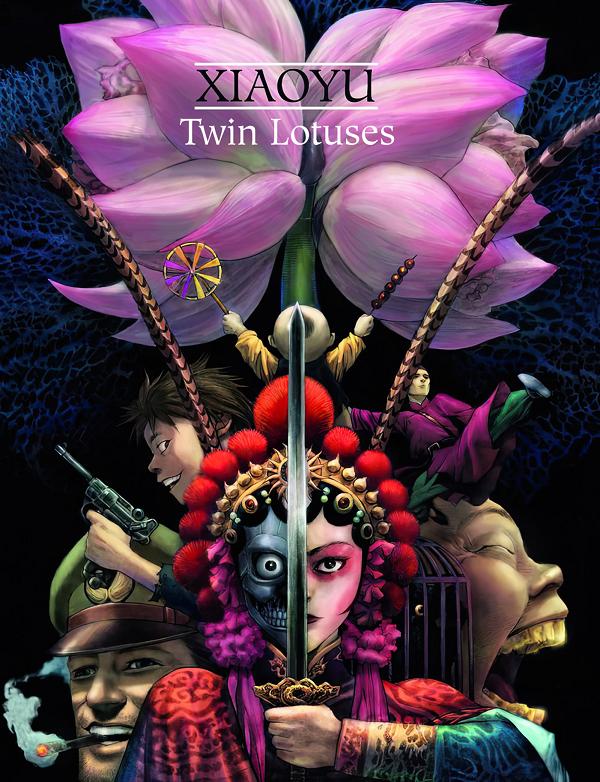 Twin Lotuses HC cover by Zhang Xiaoyu
