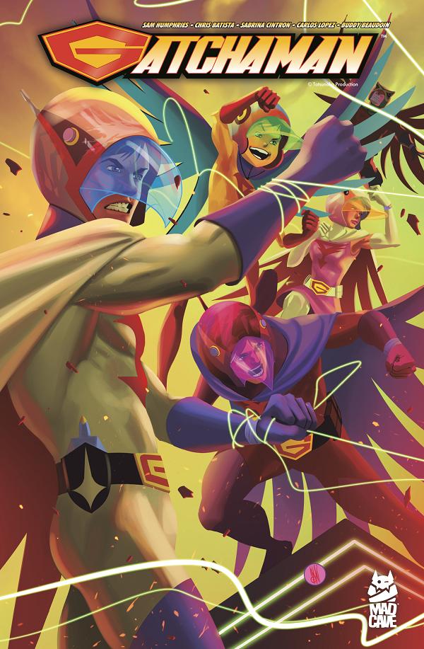 Gatchaman TP Vol 03 cover by Inaki Miranda